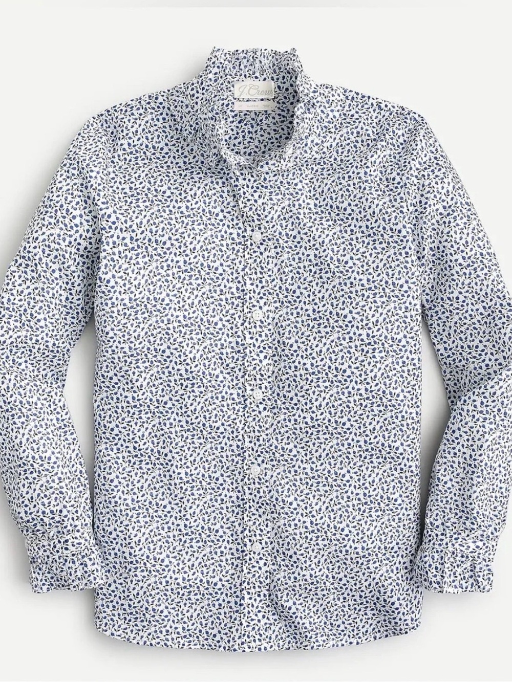 J. Crew Liberty of London Classic Fit Shirt, Floral, size 0